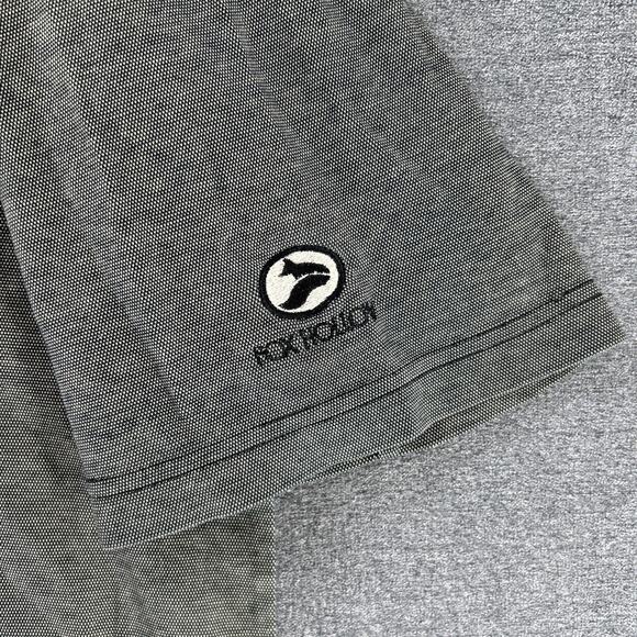 Tehama Clint Polo Shirt Men's Large 100 Pima Cotton Double Mercerized Fox Hollow - Picture 3 of 13